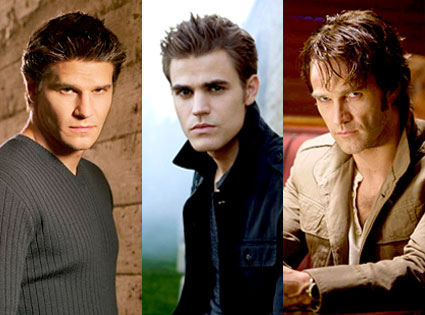 Angel, David Boreanaz, Vampire Diaires, Paul Wesley, True Blood, Stephen Moyer Angel, David Boreanaz, Vampire Diaires, Paul Wesley, True Blood, Stephen Moyer